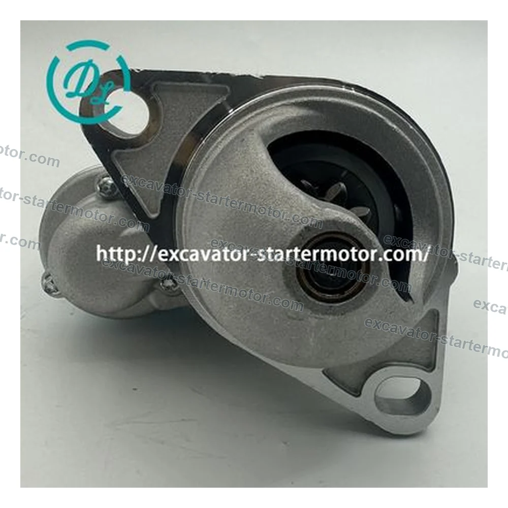 449-7050 12V 1.1kW 9T Starter for Perkins 403C-11 Volvo D1 D2, OEM/reference 449-7050, 12V 1.1kW 9-Tooth Clockwise Starter Motor, product view 3