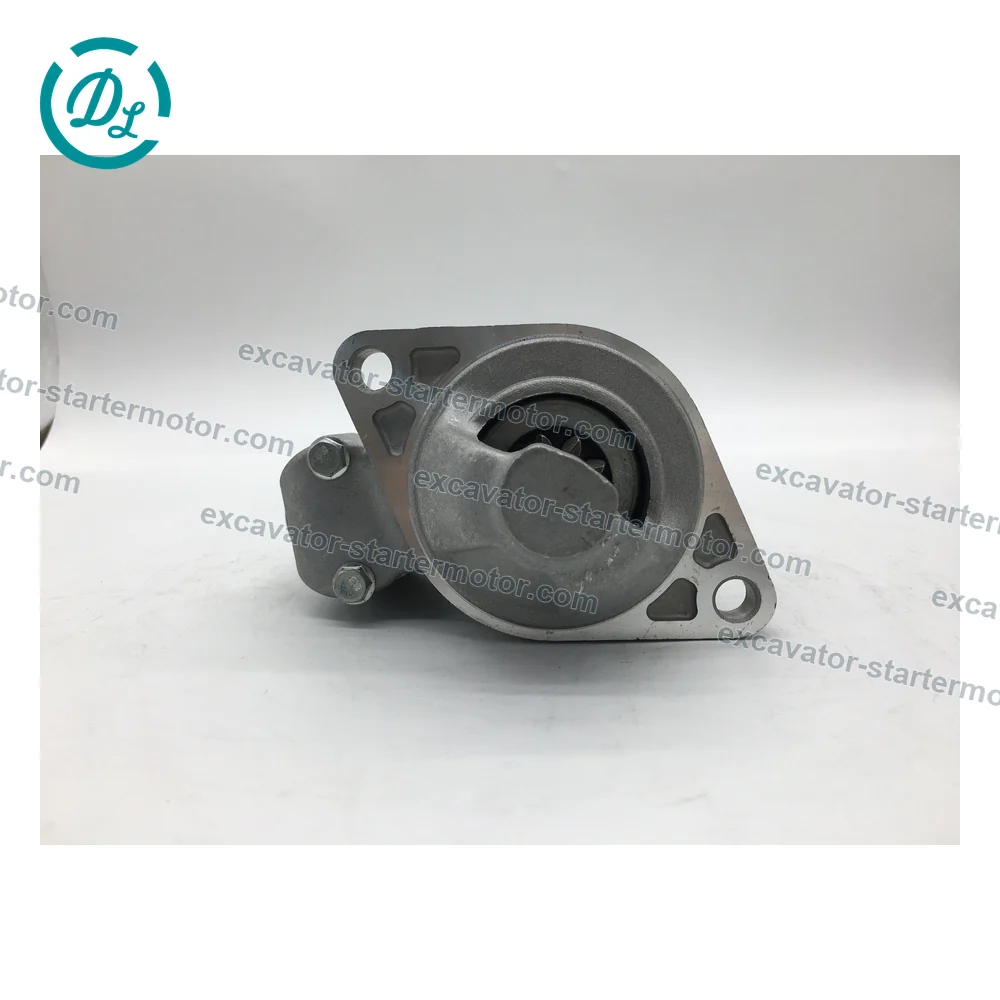 119125-77010 12V 1.2kW 9-Tooth Starter for Bobcat 3400 and 3600, OEM/reference 119125-77010, Starter Motor, product view 4