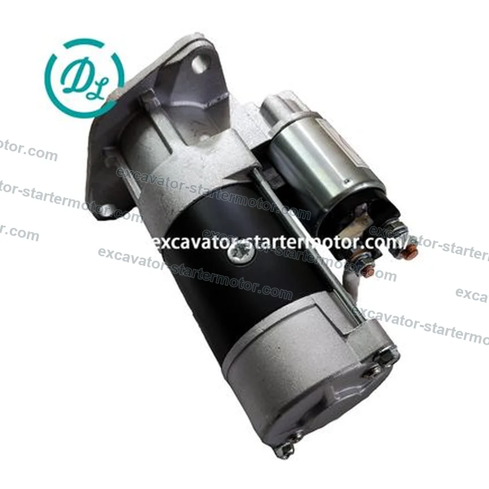 8200475 24V 11T 29MT Starter Motor for Doosan Equipment, OEM/reference 8200475, 29MT Starter Motor, product view 2