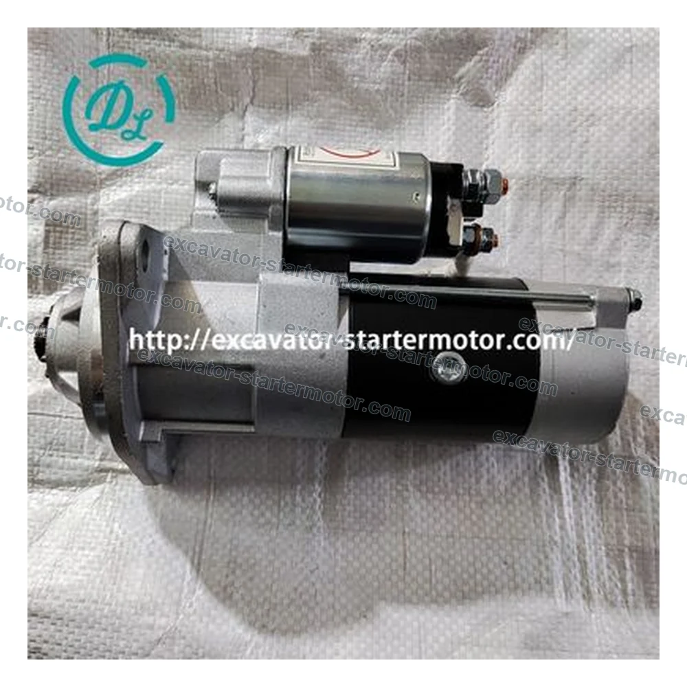 8200475 24V 11T 29MT Starter Motor for Doosan Equipment, OEM/reference 8200475, 29MT Starter Motor, product view 3
