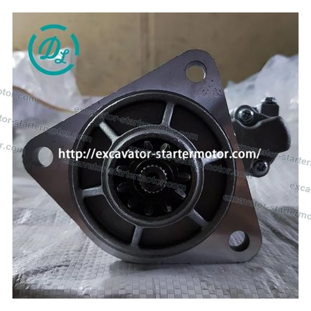 8200475 24V 11T 29MT Starter Motor for Doosan Equipment, OEM/reference 8200475, 29MT Starter Motor, product view 4