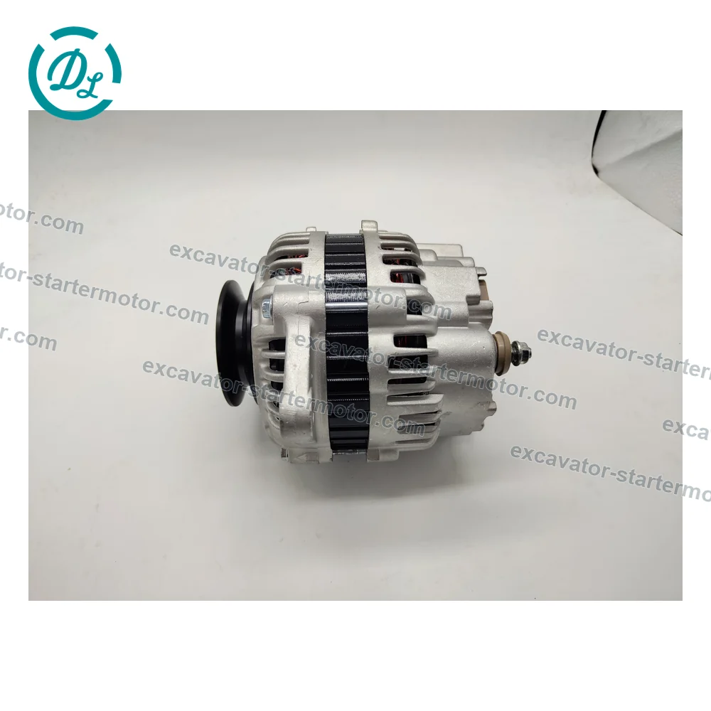 MT036 8-97182289-2 24V 45A Alternator for Isuzu 4JG1 and Kobelco SK60, OEM/reference MT036, High-Output Alternator, product view 3
