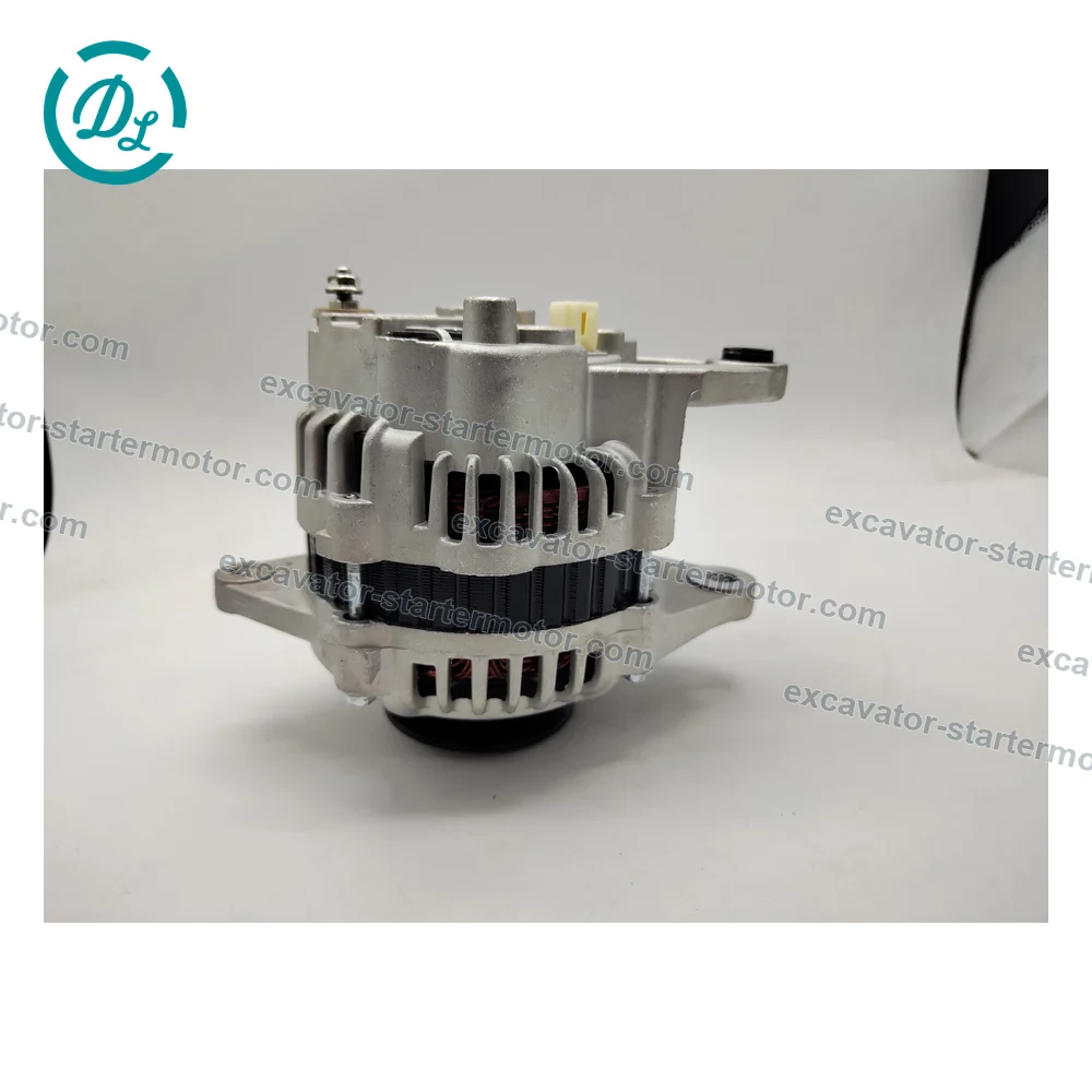 MT036 8-97182289-2 24V 45A Alternator for Isuzu 4JG1 and Kobelco SK60, OEM/reference MT036, High-Output Alternator, product view 4
