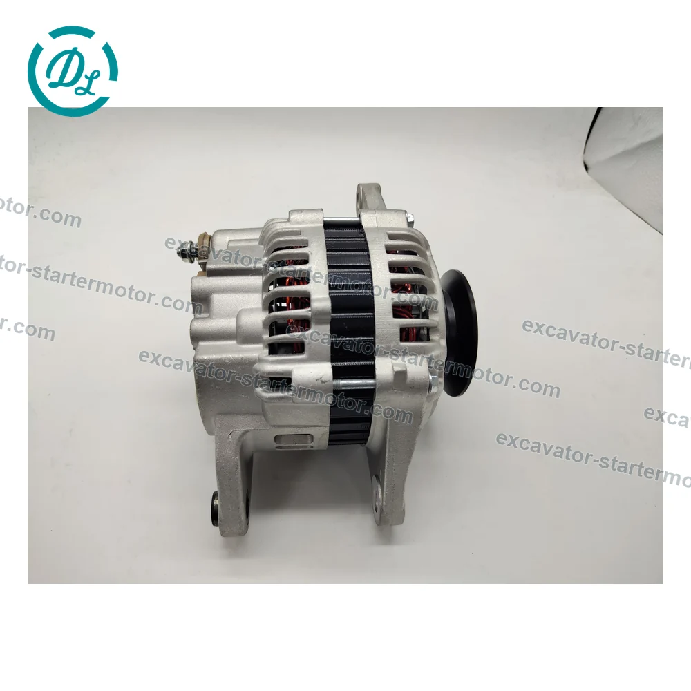 MT036 8-97182289-2 24V 45A Alternator for Isuzu 4JG1 and Kobelco SK60, OEM/reference MT036, High-Output Alternator, product view 6