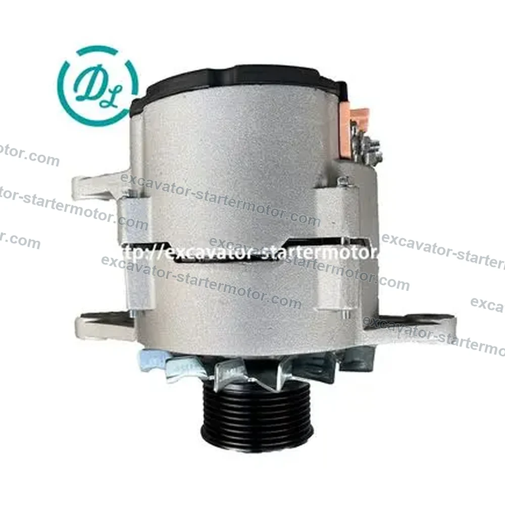 3979372 JFZ2710F1 24V 70A Alternator for Cummins 6CT8.3 QSL8.9, OEM/reference 3979372, 24V 70A 8-Groove Alternator
