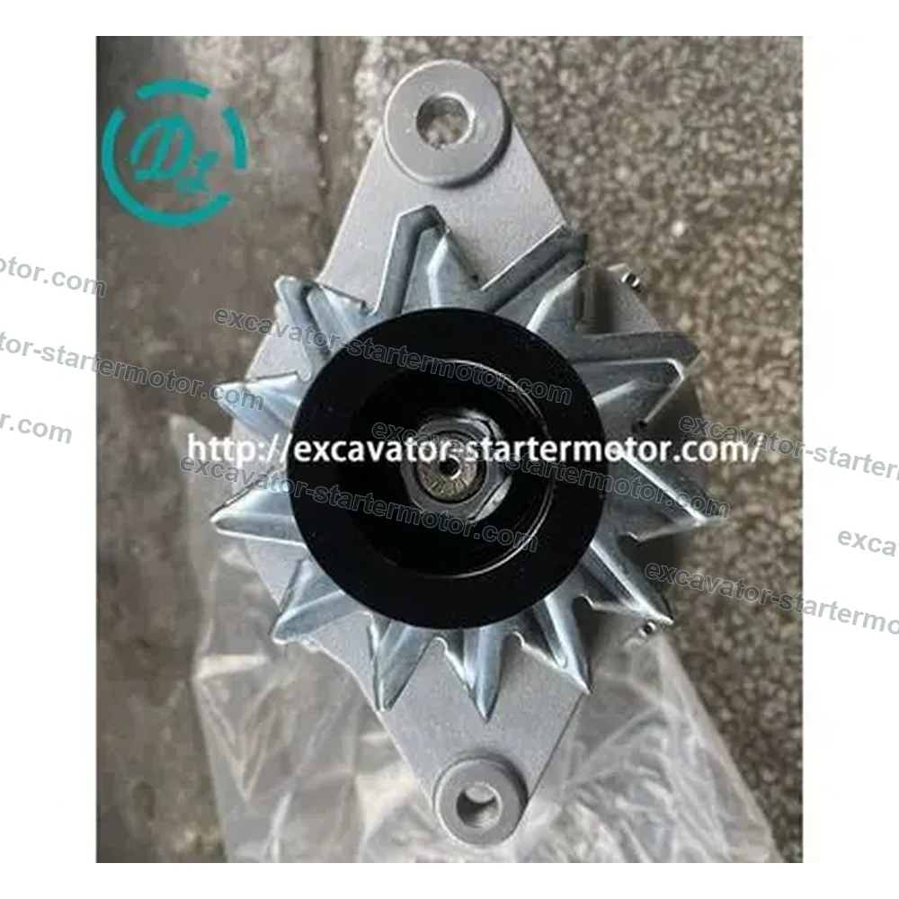 3979372 JFZ2710F1 24V 70A Alternator for Cummins 6CT8.3 QSL8.9, OEM/reference 3979372, 24V 70A 8-Groove Alternator, product view 4