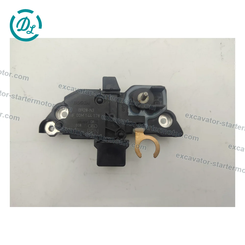 F00M144178 24V Alternator Voltage Regulator for Ford Cargo John Deere Equipment, OEM/reference F00M144178, Alternator Voltage Regulator