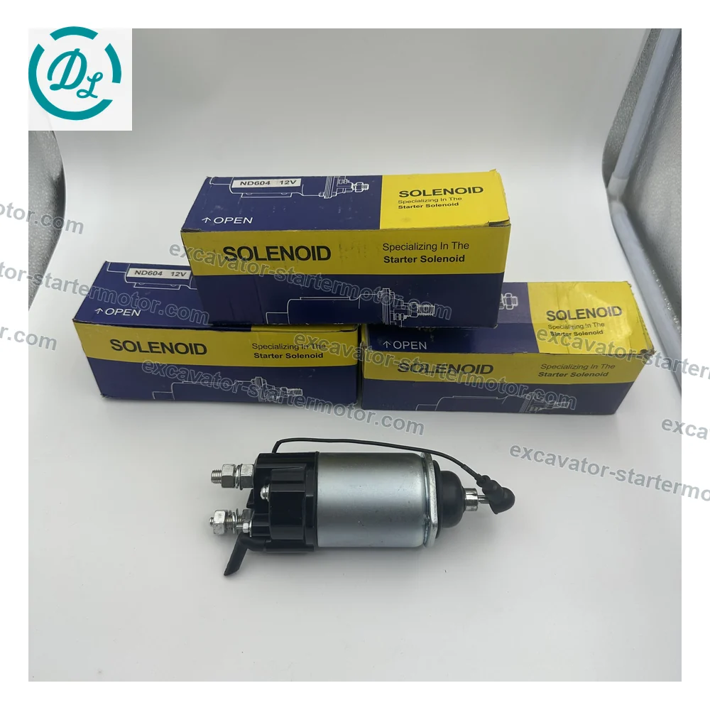 9G5517 046500-0010 ND604 12V Starter Solenoid for Caterpillar 4N0241 7N0923, OEM/reference 9G5517, Starter Solenoid