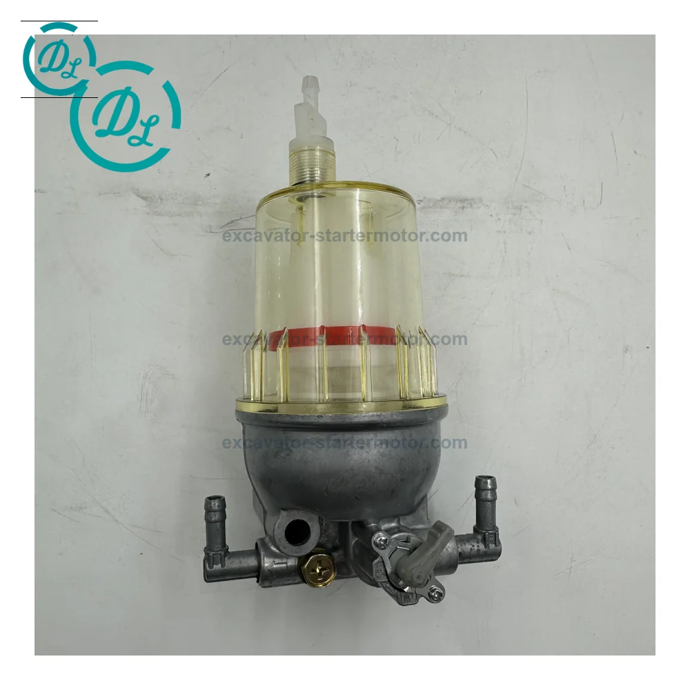 129242-55700 Fuel-Water Separator Assembly for Yanmar 4TNV88 4TNV98T, OEM/reference 129242-55700, Fuel-Water Separator Assembly, product view 1