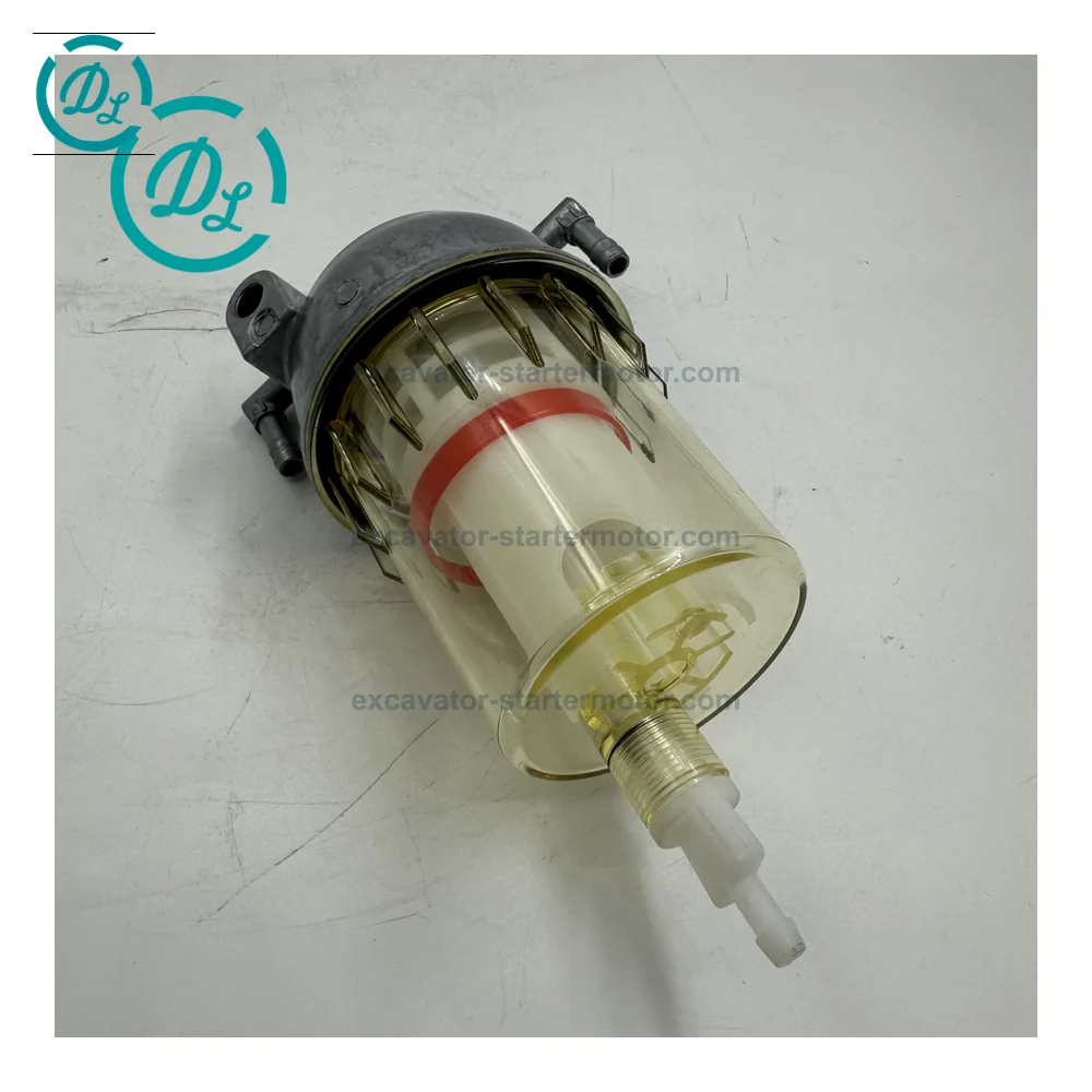 129242-55700 Fuel-Water Separator Assembly for Yanmar 4TNV88 4TNV98T, OEM/reference 129242-55700, Fuel-Water Separator Assembly, product view 3