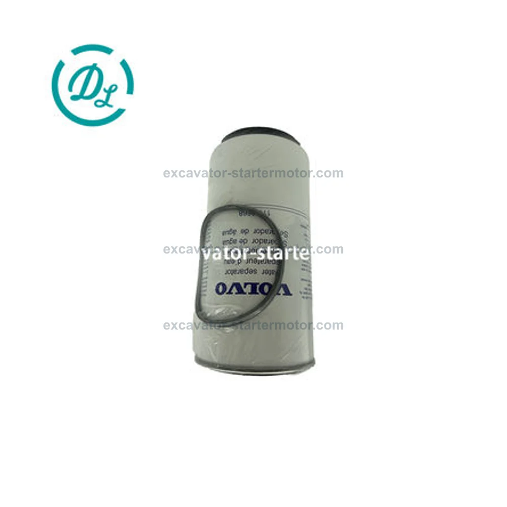 11110668 Fuel-Water Separator Filter for Volvo EC140B EC240B EC290B, OEM/reference 11110668, Spin-On Fuel-Water Separator, product view 1