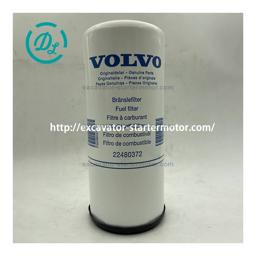 22480372 Fuel Filter with Earlier 20976003 for Volvo Penta TAD1641GE TAD1642GE, OEM/reference 22480372, Spin-On Engine Fuel Filter, product view 4