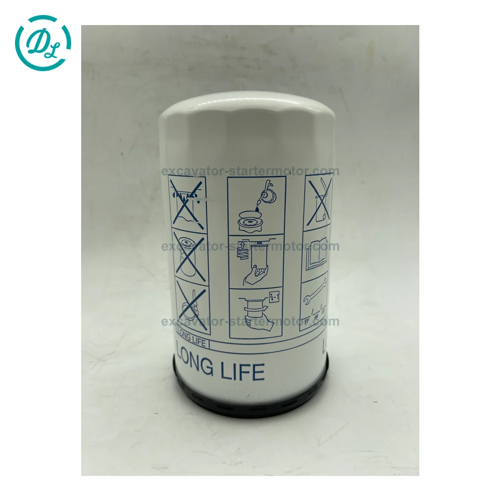 23075366 Full-Flow Oil Filter Replaces 21632664 for Volvo Penta TAD1371 TAD1640 TAD1672, OEM/reference 23075366, Spin-On Full-Flow Engine Oil Filter, product view 1