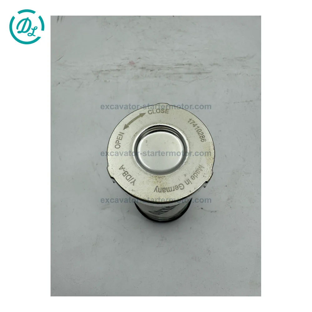 17410286 Brake Hydraulic Filter with 11707544 for Volvo A25F A30F A35F A40F, OEM/reference 17410286, Brake Hydraulic Filter Element, product view 2