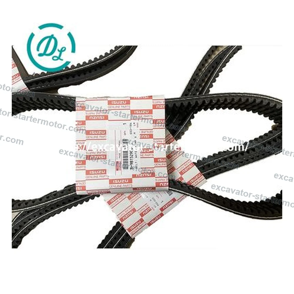 8-98152906-0 8981529060 Water-Pump Drive Belt for Isuzu, OEM/reference 8-98152906-0, Water-Pump Drive Belt, product view 2