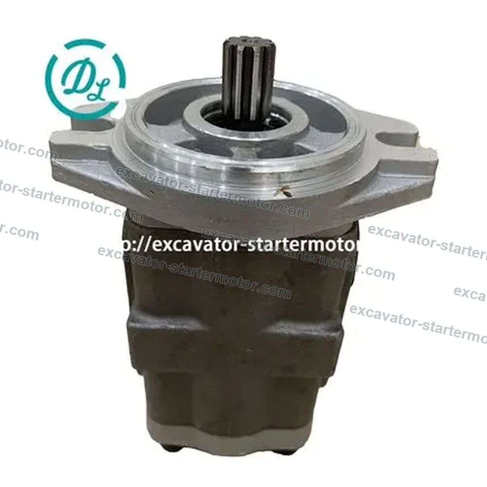 200-3406 10-Tooth Hydraulic Gear Pump for Cat 322C 325C, OEM/reference 200-3406, Hydraulic Gear Pump, product view 4