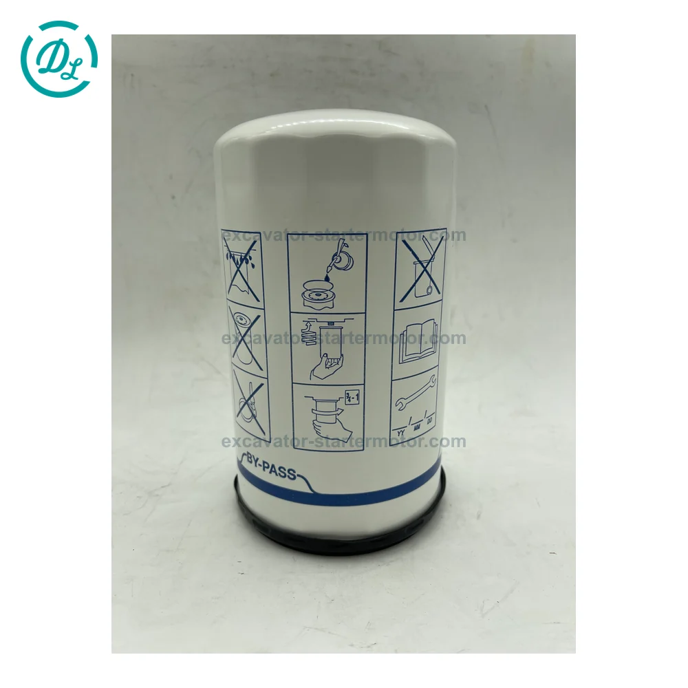 23075367 Bypass Oil Filter Replaces 21632667 for Volvo Penta TAD1640 TAD1641 TAD1642, OEM/reference 23075367, Spin-On Bypass Engine Oil Filter, product view 1