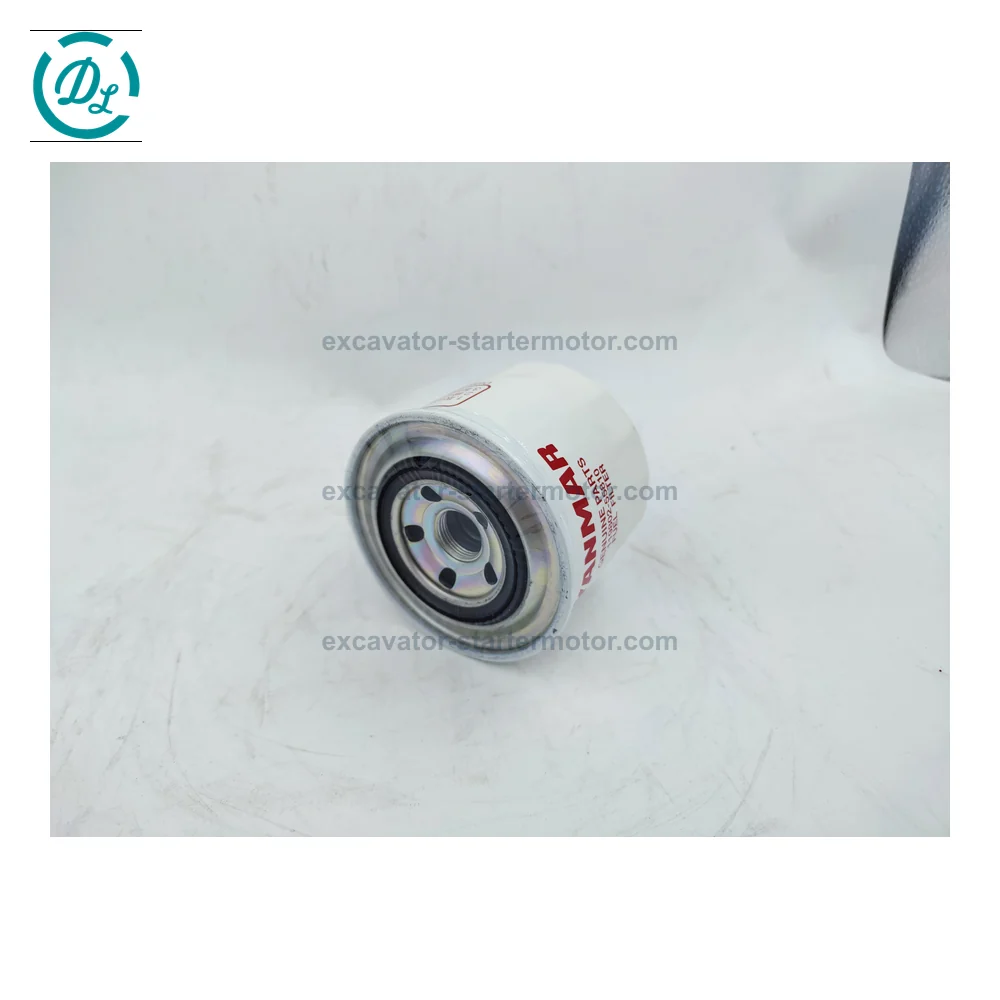 119802-55810 Fuel Filter Supersedes 119802-55801 for Yanmar 4TNV88, OEM/reference 119802-55810, Spin-On Fuel Filter, product view 2