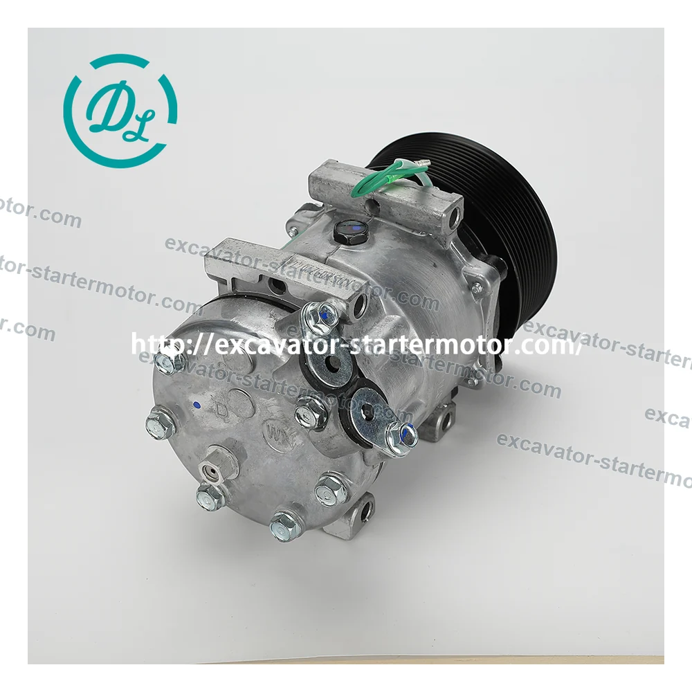 372-9295 Refrigerant Compressor for CAT 320D 320E 323F, OEM/reference 372-9295, Refrigerant Compressor, product view 4