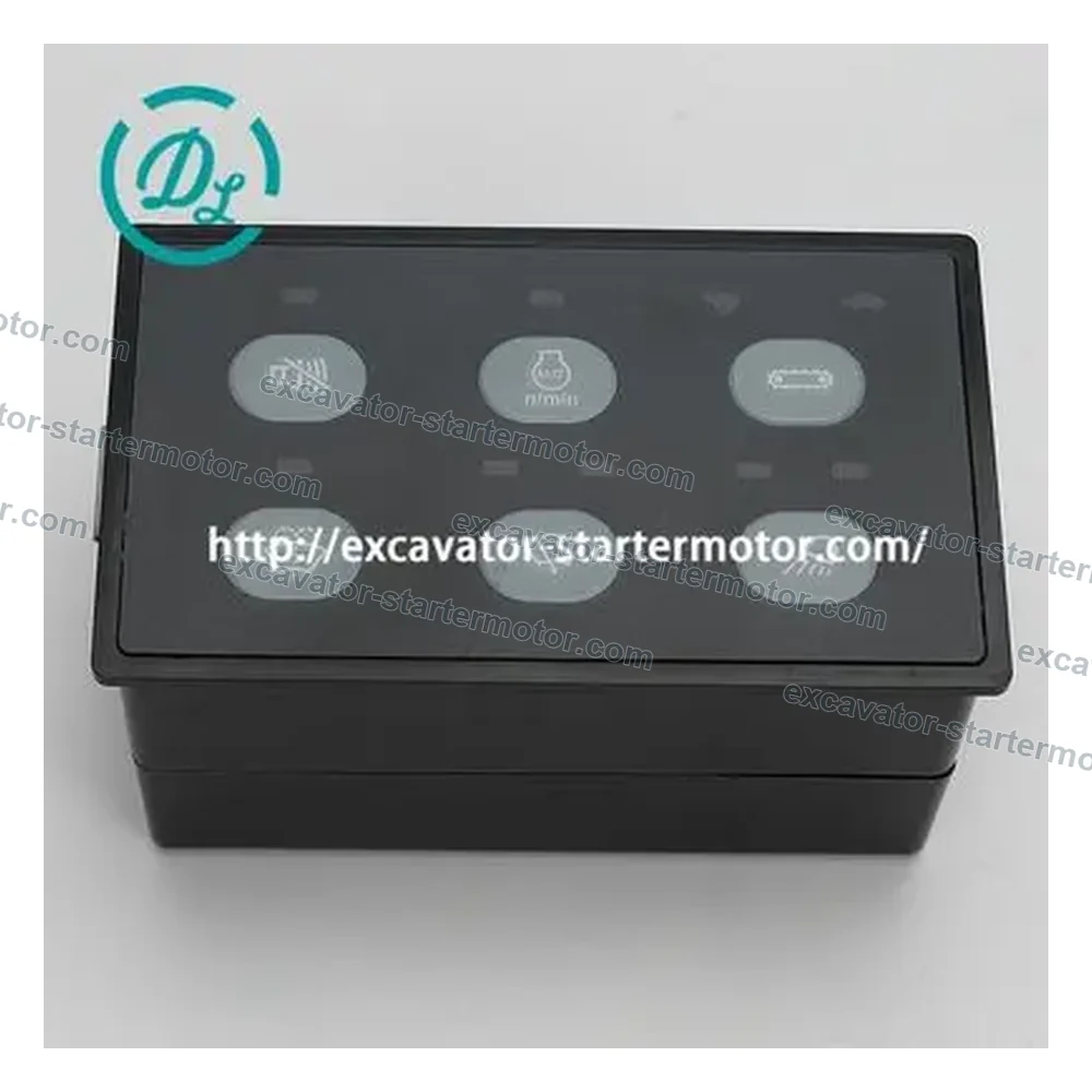 163-6701 20-Pin Cab Control Panel for Cat 312C 320C 325C 330C, OEM/reference 163-6701, Cab Control Panel