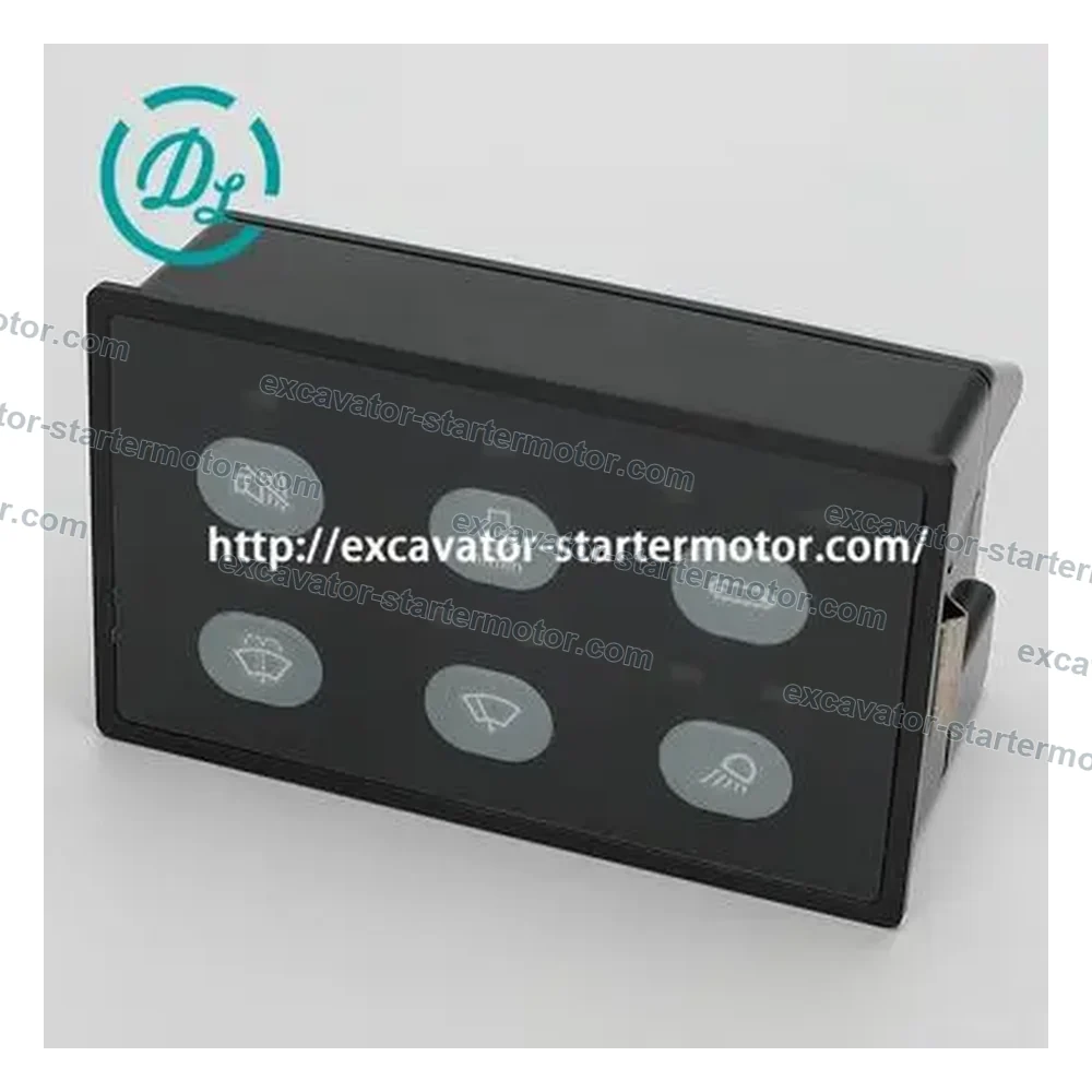 163-6701 20-Pin Cab Control Panel for Cat 312C 320C 325C 330C, OEM/reference 163-6701, Cab Control Panel, product view 3