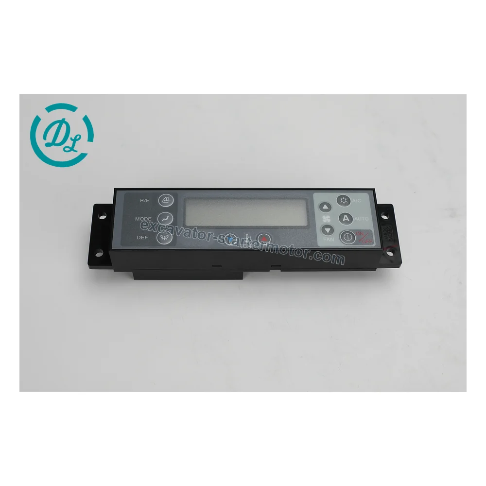 51589-17520 51589-17530 A/C Control Panel for Kobelco SK200-6, OEM/reference 51589-17520, Air Conditioning Control Panel, product view 2