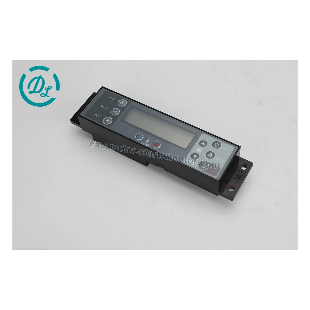 51589-17520 51589-17530 A/C Control Panel for Kobelco SK200-6, OEM/reference 51589-17520, Air Conditioning Control Panel, product view 3