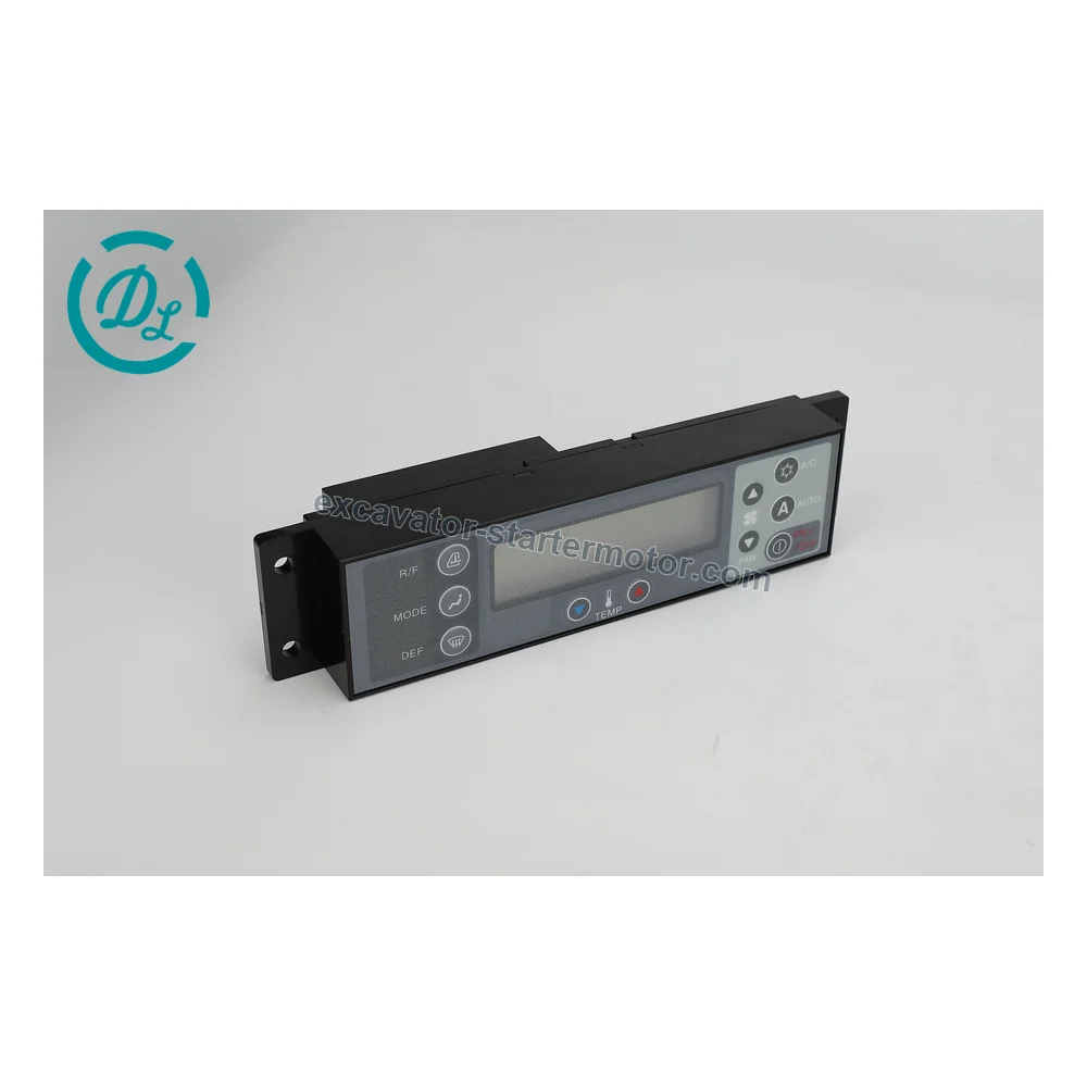 51589-17520 51589-17530 A/C Control Panel for Kobelco SK200-6, OEM/reference 51589-17520, Air Conditioning Control Panel, product view 5