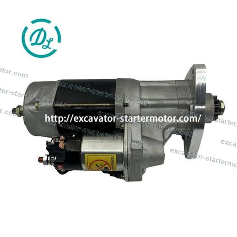 148616-77012 0350-552-0030 24V 5.5kW 11T Starter for Yanmar 6LA 6LAAE, OEM/reference 148616-77012, Starter Motor, product view 2