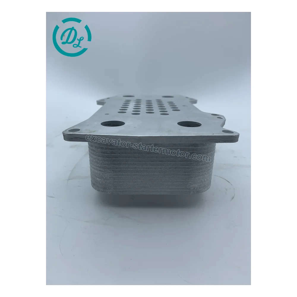 23191319 Oil Cooler Core for Volvo D6E EC210 EC210B Excavators, OEM/reference 23191319, Engine Oil Cooler Core