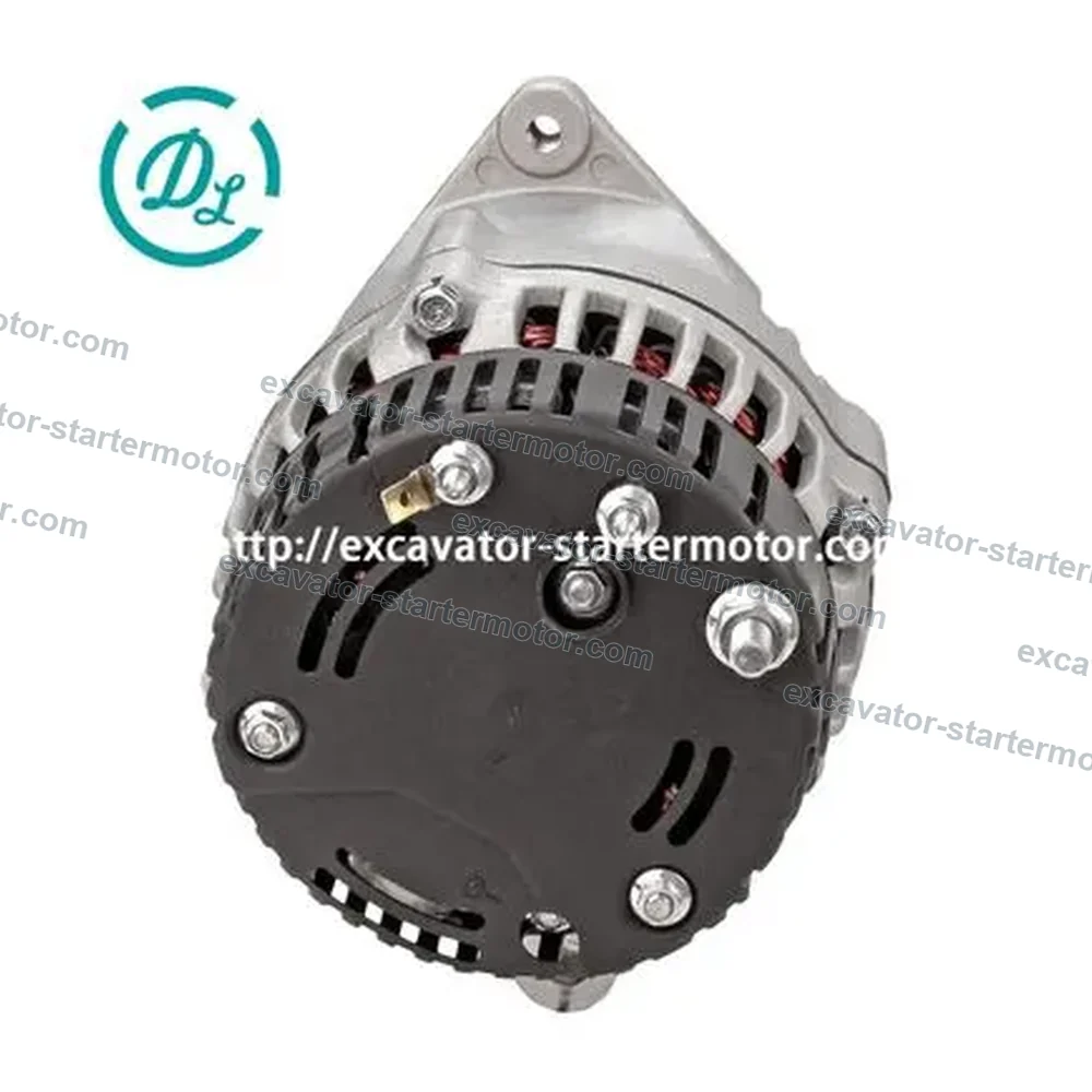 207-6036 12V 105A Heavy-Duty Alternator for Cat TH220B TH360B TH460B, OEM/reference 207-6036, Heavy-Duty Charging Alternator, product view 2