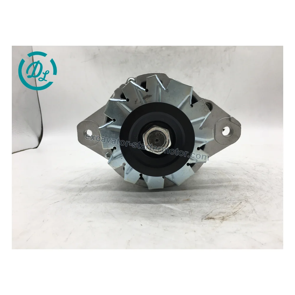 0434345600 A4TU3586 24V 50A Alternator for CAT 3066 and Mitsubishi D06FR, OEM/reference 0434345600, 24V 50A Two-Groove Alternator, product view 3