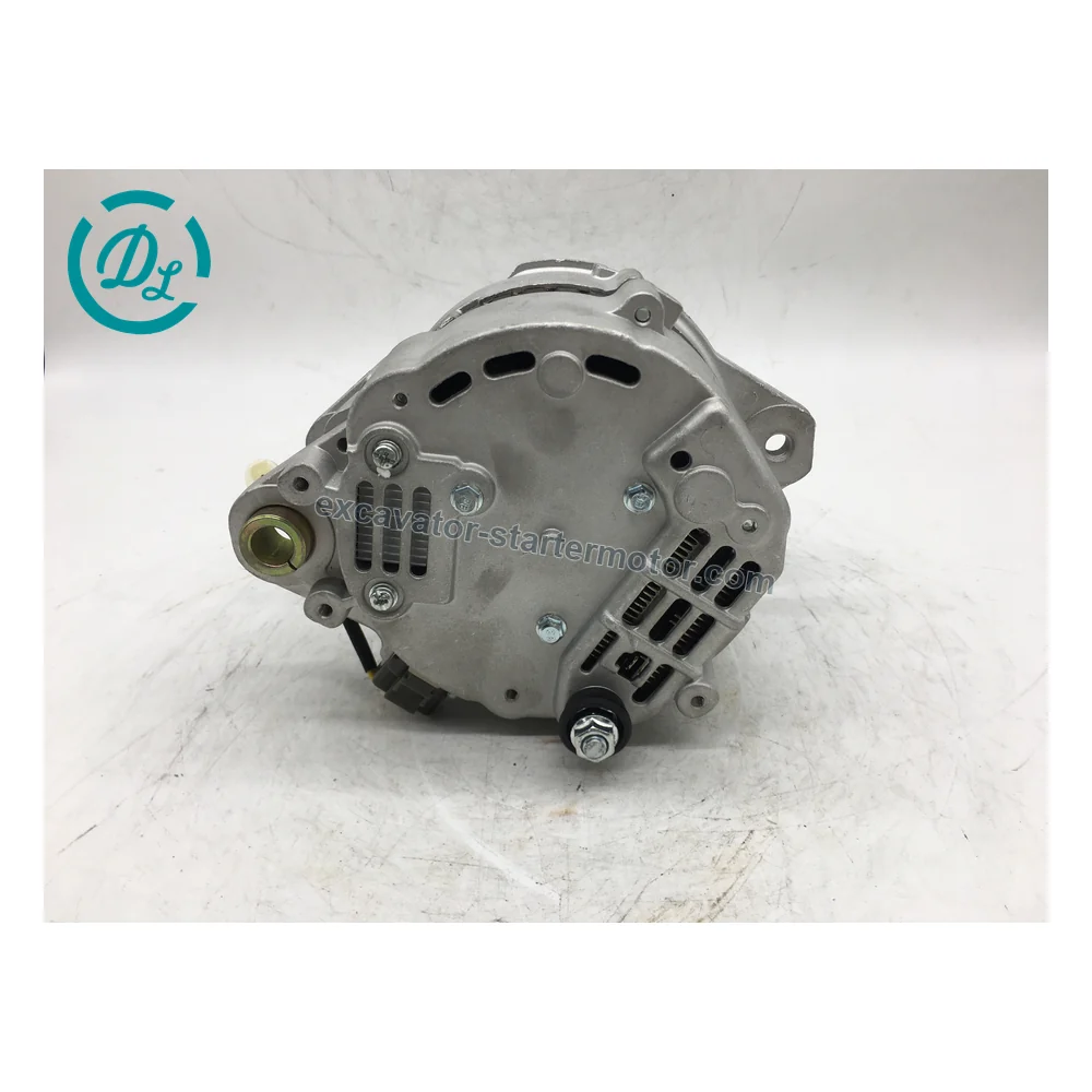 0434345600 A4TU3586 24V 50A Alternator for CAT 3066 and Mitsubishi D06FR, OEM/reference 0434345600, 24V 50A Two-Groove Alternator, product view 5