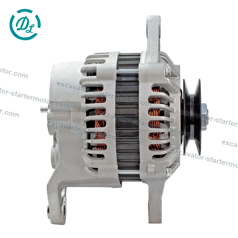 9192105700 A5TA5077 12V 75A Alternator for Deutz-Fahr Agrokid, OEM/reference 9192105700, 12V 75A 1-Groove Alternator, product view 2