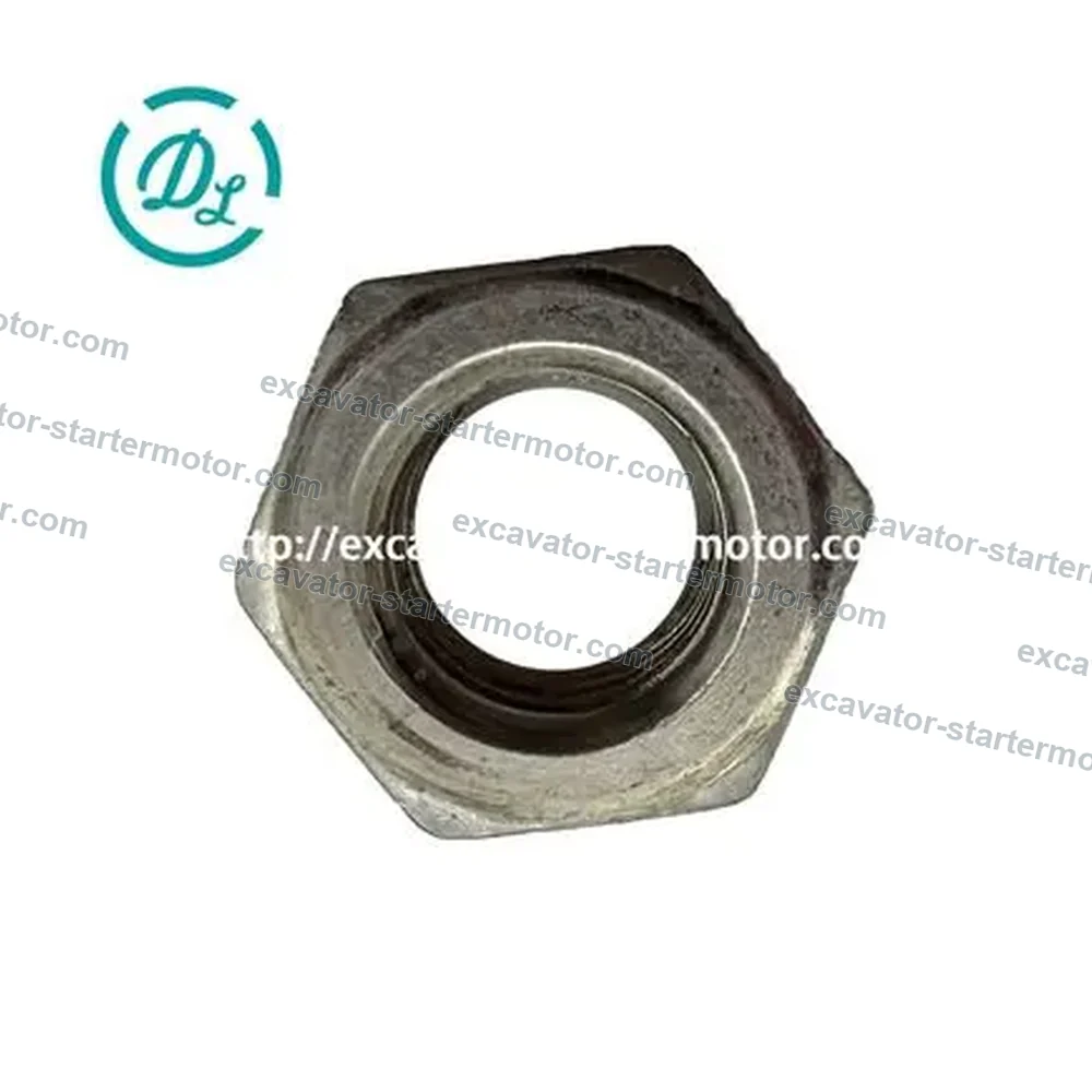 6I-0563 M10 x 1.5 Hex Flange Nut for Cat Equipment, OEM/reference 6I-0563, Hex Flange Nut