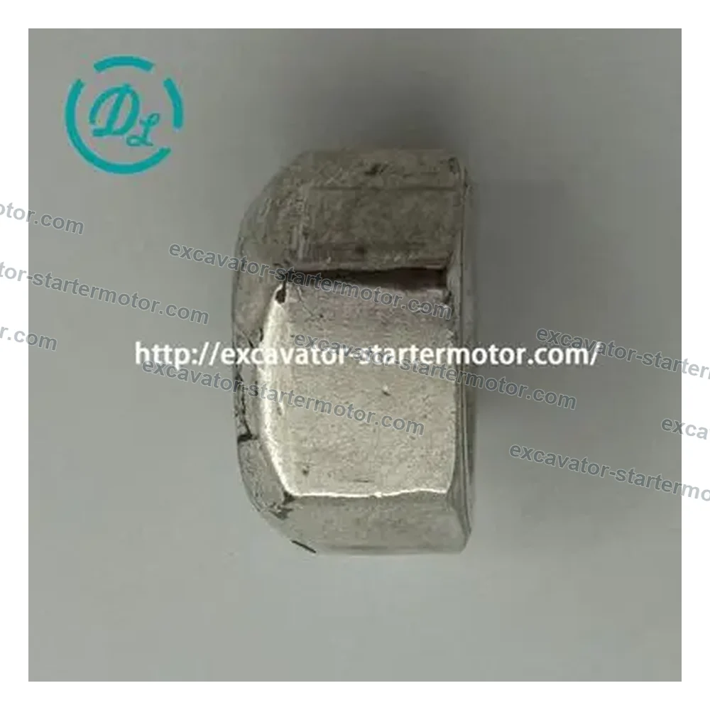 6I-0563 M10 x 1.5 Hex Flange Nut for Cat Equipment, OEM/reference 6I-0563, Hex Flange Nut, product view 3