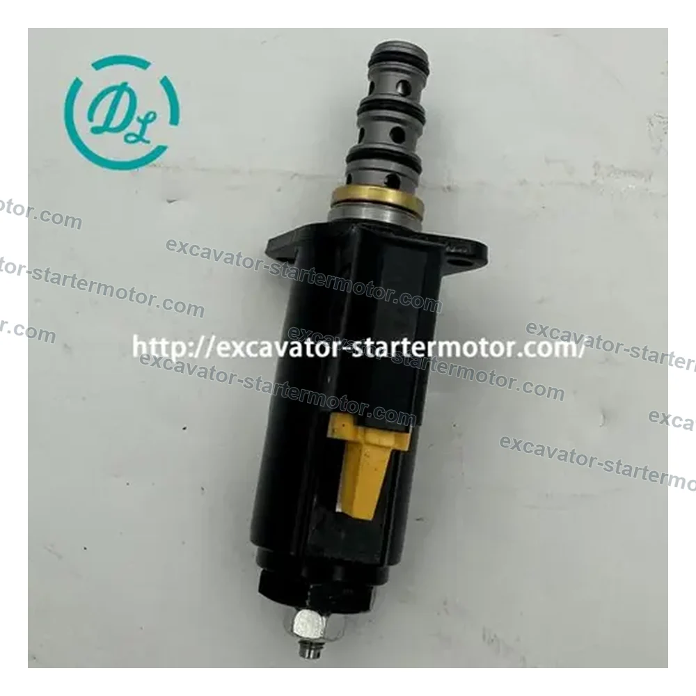 457-9878 24V 3-Way Solenoid Valve for Cat 307C 308C 320D 336D Excavators, OEM/reference 457-9878, 24V Hydraulic Solenoid Valve Assembly