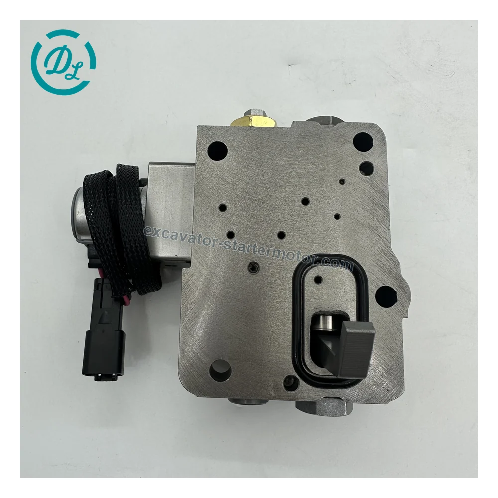 708-3T-03214 Hydraulic Pump Regulator for Komatsu PC78US-6 Excavator, OEM/reference 708-3T-03214, Hydraulic Main-Pump Regulator Valve Assembly, product view 2