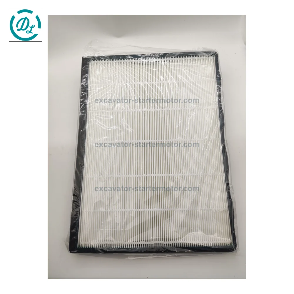14689735 Main Cabin Air Filter Supersedes 14506997 for Volvo EC210B EC220D EC290B, OEM/reference 14689735, Main Cabin Air Filter, product view 1