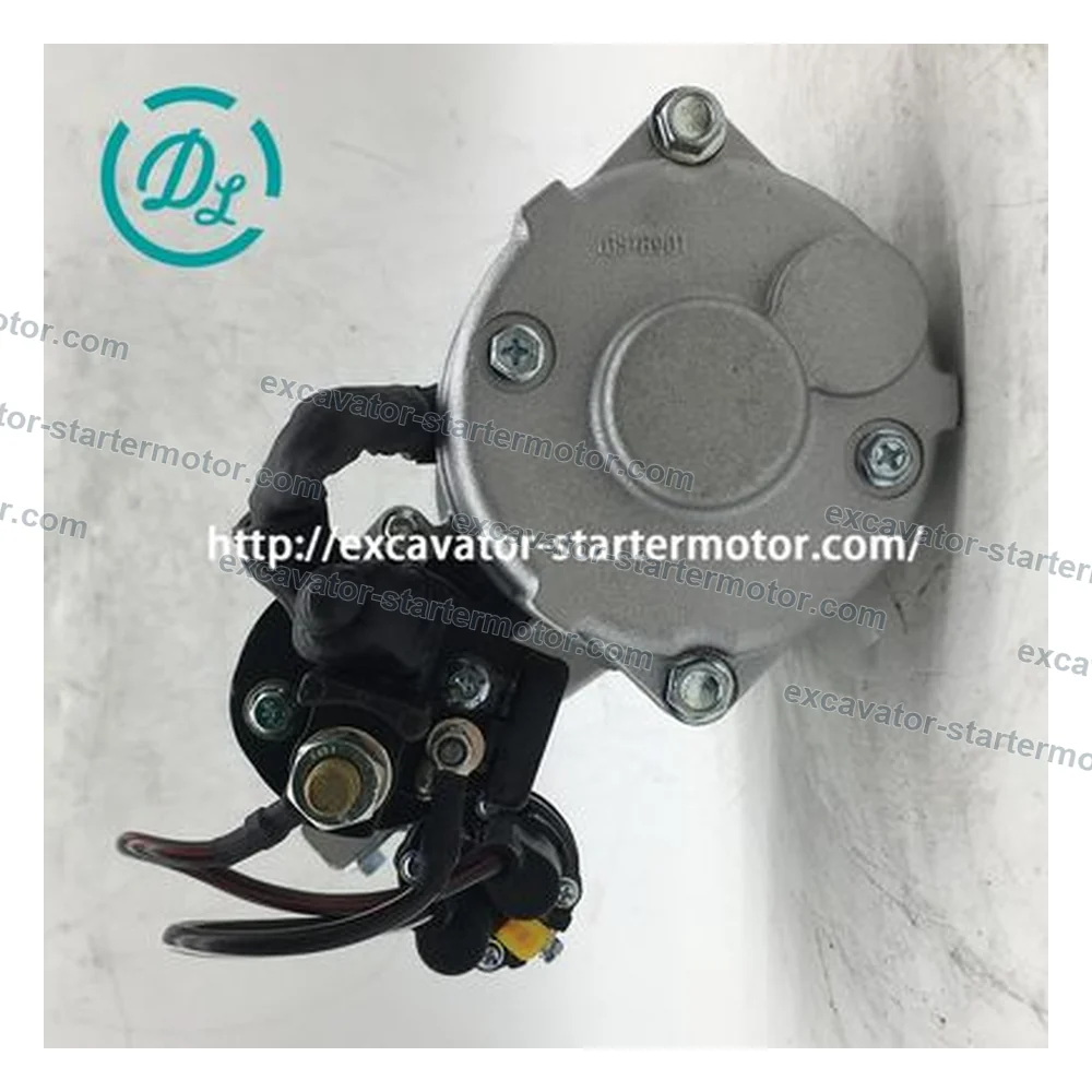 300516-00040A 36100-52000 24V 11T CW Starter for Doosan DX120 D34D, OEM/reference 300516-00040A, Starter Motor, product view 3