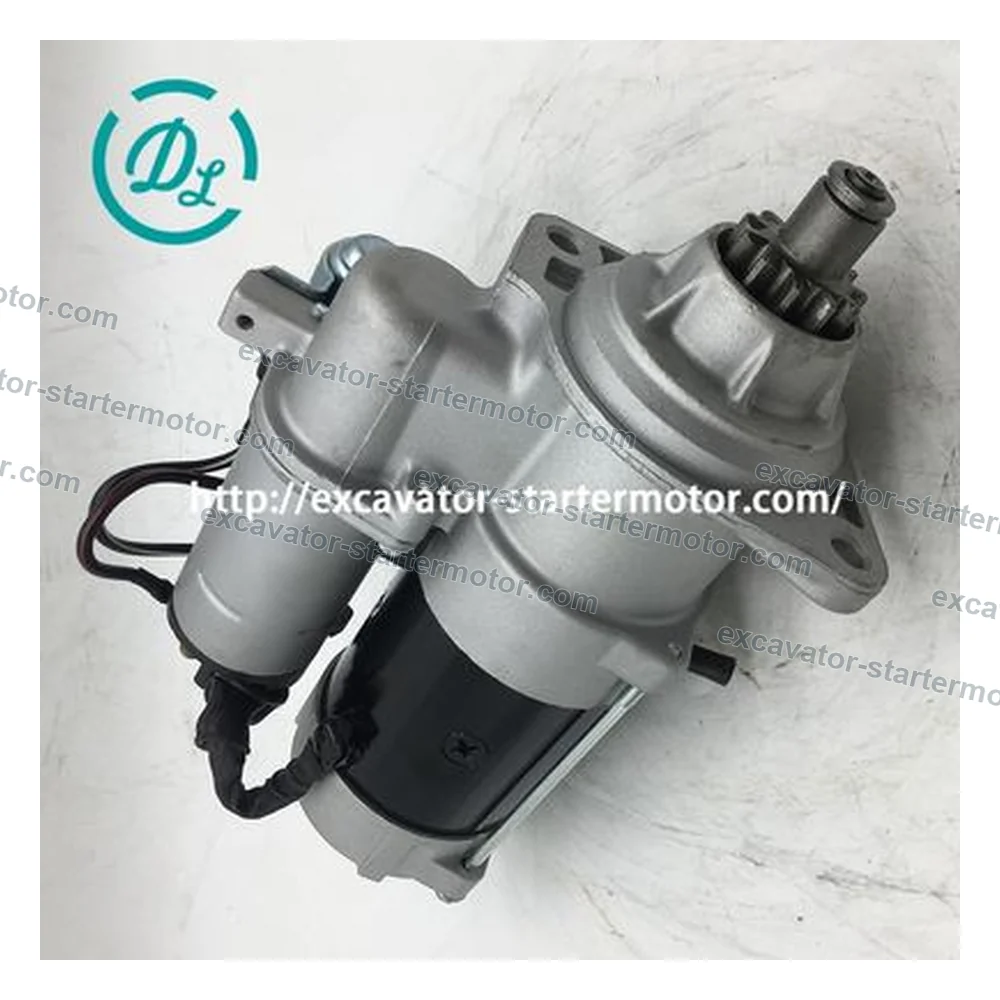 300516-00040A 36100-52000 24V 11T CW Starter for Doosan DX120 D34D, OEM/reference 300516-00040A, Starter Motor, product view 5