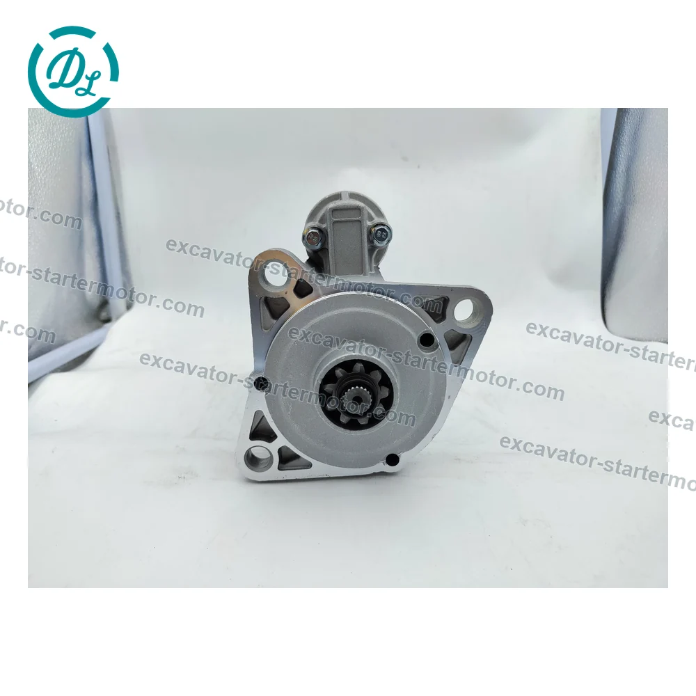 M2T64271 M2T64272 24V 3.2kW 9T Starter Motor for Mitsubishi 4D31 4D32 and CAT E70B, OEM/reference M2T64272, Starter Motor