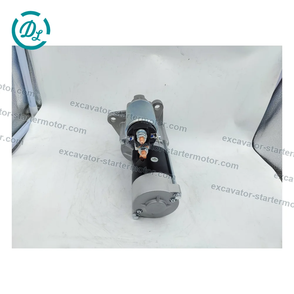 M2T64271 M2T64272 24V 3.2kW 9T Starter Motor for Mitsubishi 4D31 4D32 and CAT E70B, OEM/reference M2T64272, Starter Motor, product view 3