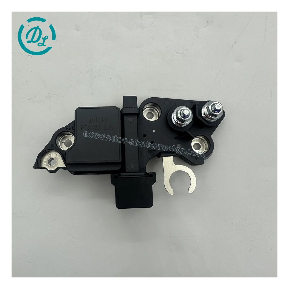 0272221002 24V Alternator Regulator for Bosch 0124655 Series, OEM/reference 0272221002, 24V Internal Alternator Voltage Regulator, product view 2