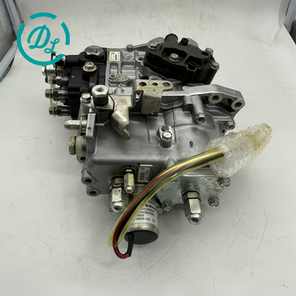 729932-51400 Fuel Injection Pump Assembly for Yanmar 4TNV94 4TNV98, OEM/reference 729932-51400, Four-Cylinder Inline Fuel Injection Pump Assembly, product view 2