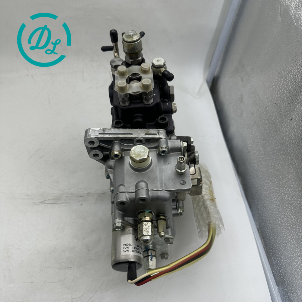 729932-51400 Fuel Injection Pump Assembly for Yanmar 4TNV94 4TNV98, OEM/reference 729932-51400, Four-Cylinder Inline Fuel Injection Pump Assembly, product view 3