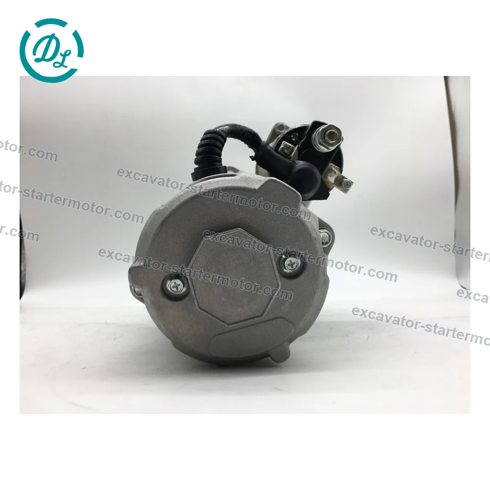 1-81100-217-1 0-23000-6091 24V 11-Tooth Starter for Isuzu 6RB1 Hitachi EX400, OEM/reference 1-81100-217-1, 24V 11-Tooth Starter, product view 5