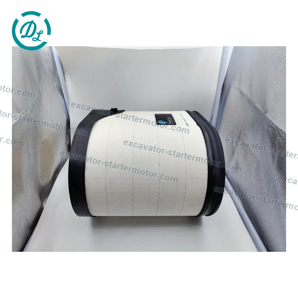 P608677 42863232 2185463 Long Primary Air Filter for Volvo CE Wirtgen Equipment, OEM/reference P608677, Long PSD12 PowerCore Primary Air Filter, product view 3