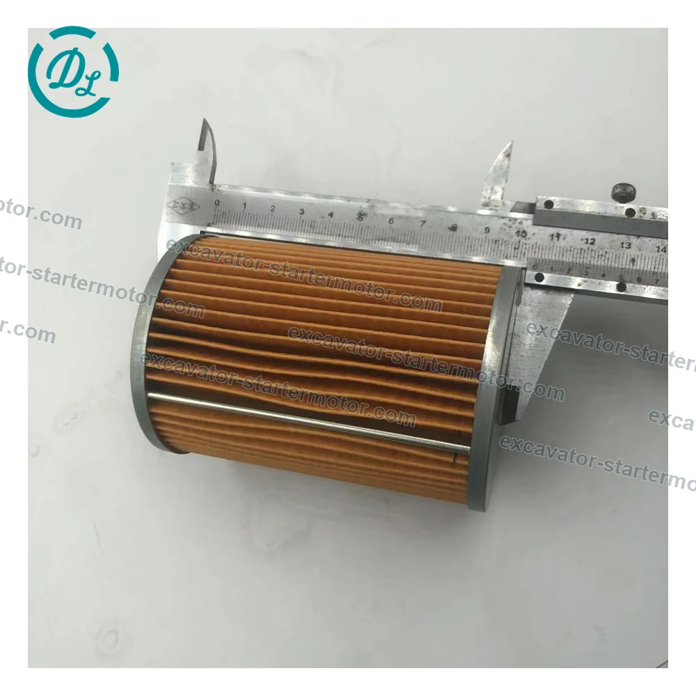 9-88511191-1 Fuel Filter Element for Isuzu 6SA1, OEM/reference 9-88511191-1, Round Paper Fuel Filter Element, product view 4