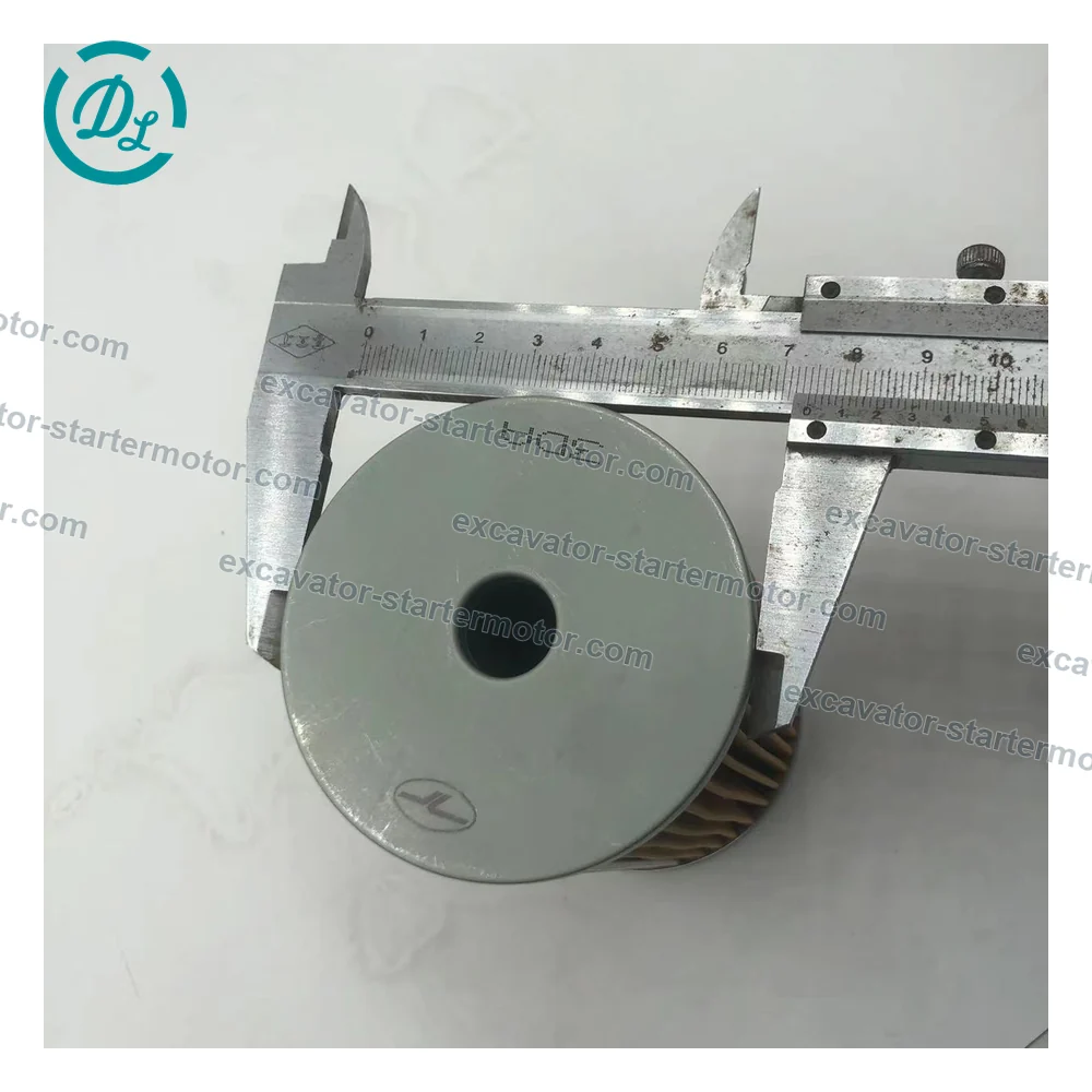 9-88511191-1 Fuel Filter Element for Isuzu 6SA1, OEM/reference 9-88511191-1, Round Paper Fuel Filter Element, product view 5